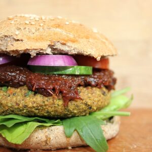 Burger Vegano Cookit4Me cucina sana HomeChef