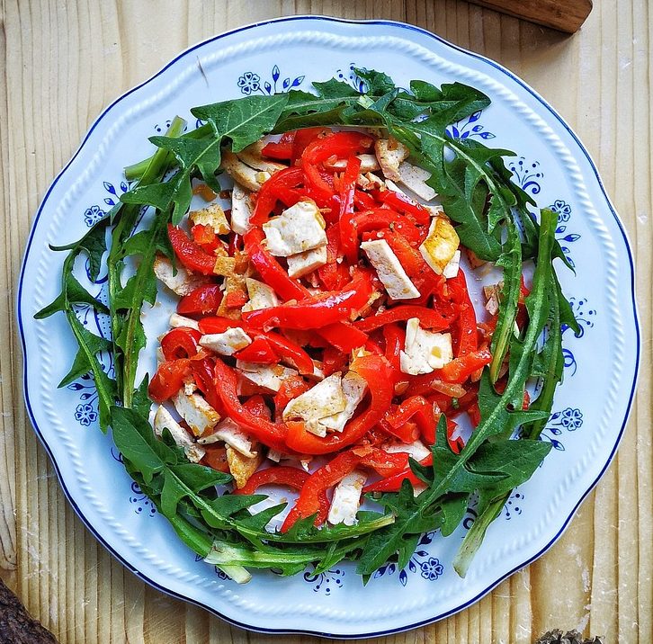 rucola peperoni e seitan Cookit4me cucina sana HomeChef