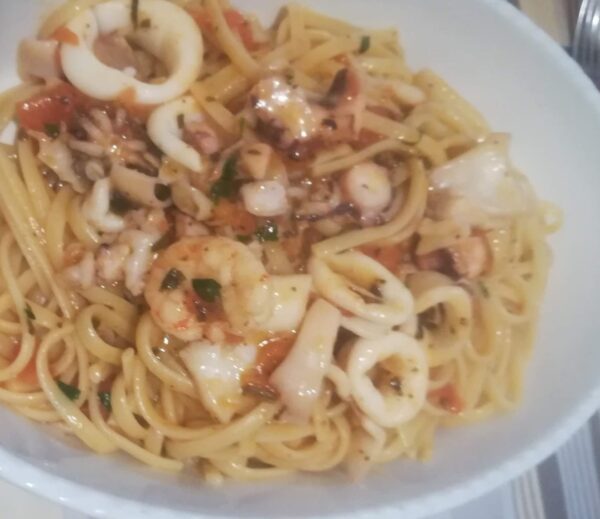 linguine allo scoglio Cookit4ME cucina sana HomeChef